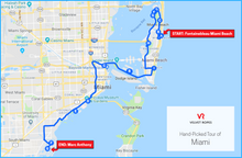 Load image into Gallery viewer, Miami Celebrity Homes Map