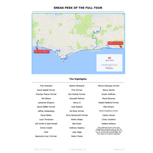 Load image into Gallery viewer, Malibu Celebrity Homes Map Tour