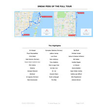 Load image into Gallery viewer, Miami Celebrity Homes Map