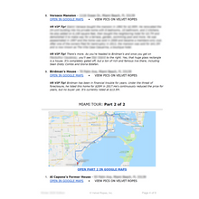 Load image into Gallery viewer, Miami Celebrity Homes Map