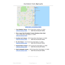 Load image into Gallery viewer, Miami Celebrity Homes Map
