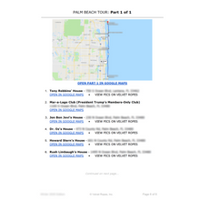 Load image into Gallery viewer, Miami Celebrity Homes Map