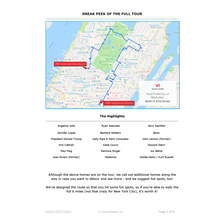 Load image into Gallery viewer, NYC Celebrity Homes Map | North of 42nd Street