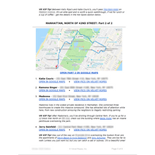 Load image into Gallery viewer, NYC Celebrity Homes Map | North of 42nd Street