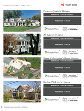 Load image into Gallery viewer, Nashville Celebrity Homes Tour | Hot Spots & Celebrity Homes in Nashville