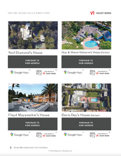 Load image into Gallery viewer, Beverly Hill Celebrity Homes Map Tour