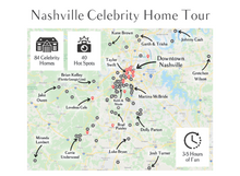 Load image into Gallery viewer, Nashville Celebrity Homes Tour | Hot Spots & Celebrity Homes in Nashville